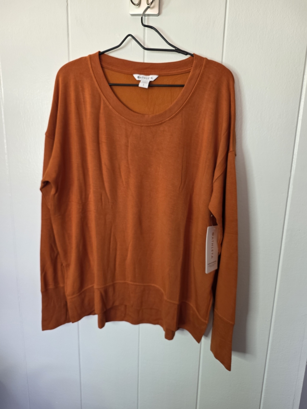 Athleta Coaster Luxe Sweatshirt Size L NWT